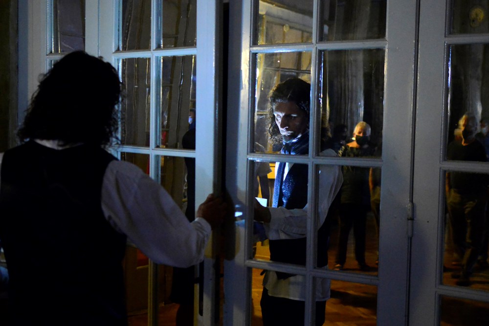 Crtež Davida Belasa  (Snimio Dejan Štifanić)